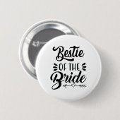 Bride Wedding Party Familie Bridal Sh Button (Vorne & Hinten)