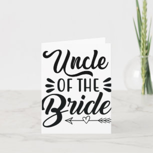 Bride Wedding Party Family Bridal Sho Karte