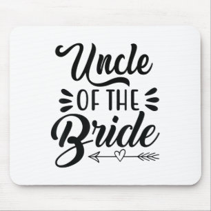 Bride Wedding Party Family Bridal Sho Mousepad
