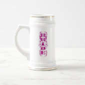 Bride Wedding Stein Bierglas (Links)