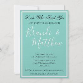 BRIDE Wedding Suite Elegante Engagement Party