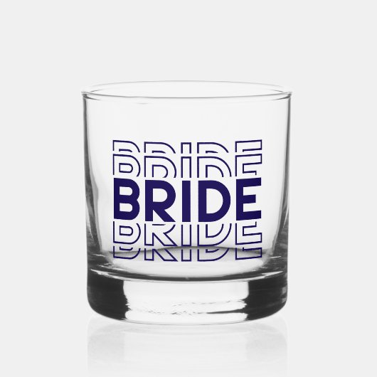 Bride Whiskyglas (Vorderseite)