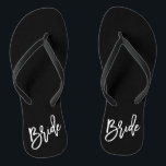Bride White Script Badesandalen<br><div class="desc"></div>