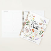 Bride Wild Blume Vintag Name Hochzeitsplaner Planer (Anzeige)