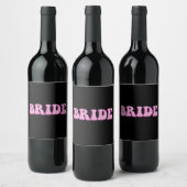 Bride Wine Labels Weinetikett (Flaschen)