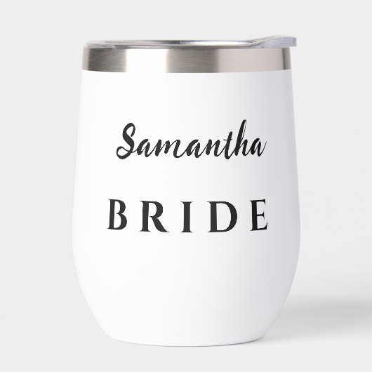 Bride Wine Tumbler (Links)