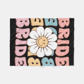 Bride Women Shirts Bride Bridal Junggeselinnen-Abs Fleecedecke (Vorderseite (Horizontal))