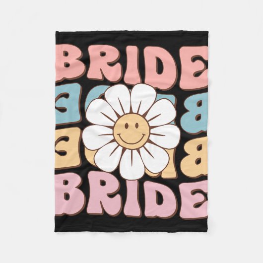 Bride Women Shirts Bride Bridal Junggeselinnen-Abs Fleecedecke (Vorderseite)
