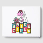 Bride Zilla Retro Gästebuch (Rückseite)