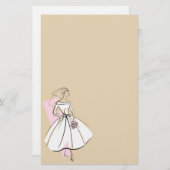 Bridefeuerlöschpapier Briefpapier (Vorne/Hinten)