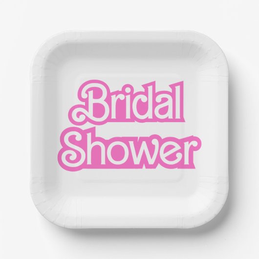 Brideland Tellers Pappteller (Vorderseite)