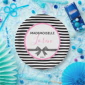 BRIDEParisian Theme Couture Shower Party Pappteller (Party)