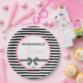    BRIDEParisian Theme Couture Shower Party Pappteller (Party)