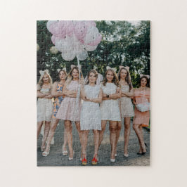 Bride's Besties Wedding Bridesmaids DIY Foto hinzu Puzzle