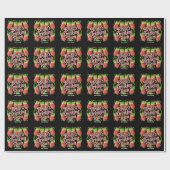 Brides Drinking Team Junggeselinnen-Abschied Desig Geschenkpapier (Flach)