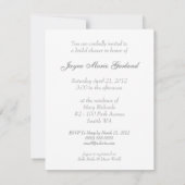 Brides - Einladung (kundenspezifisch) (Rückseite)