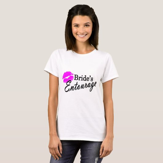 Brides Entourage T-Shirt (Vorne ganz)