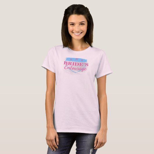Brides Entourage T-Shirt (Vorne ganz)