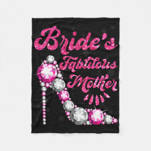 Bride's fabelhafte Mutter glückliche Hochzeit Marr Fleecedecke
