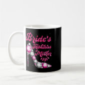 Bride's fabelhafte Mutter glückliche Hochzeit Marr Kaffeetasse (Links)