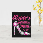 Bride's fabelhafte Mutter glückliche Hochzeit Marr Karte (Gelbe Blume)