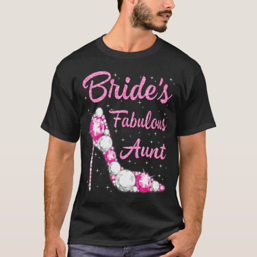 Brides fabelhafte Tante Happy Wedding Marry T-Shirt (Vorderseite)