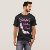 Brides fabelhafte Tante Happy Wedding Marry T-Shirt (Vorne ganz)