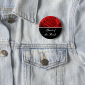 Bride's Guest Wedding Reception Identification Button (Beispiel)