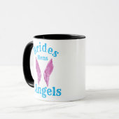 Brides Hens Angels Tasse (Vorderseite Links)