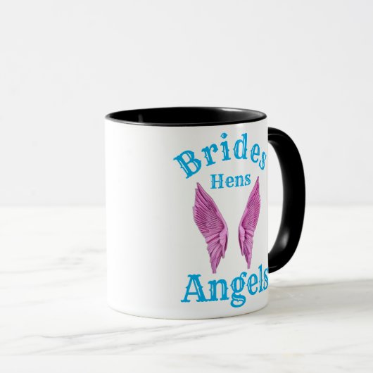 Brides Hens Angels Tasse (VorderseiteRechts)