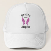 Brides Hens Angels Truckerkappe (Vorderseite)