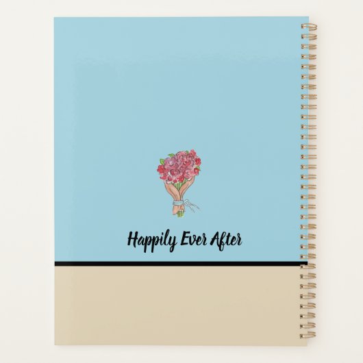 Brides Hochzeitsplaner Planer (Rückseite)