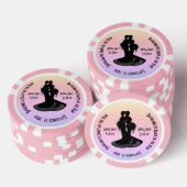 Brides Junggeselinnen-Abschied Pokerchips (Stapel)
