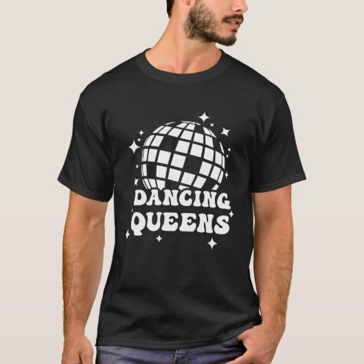 Brides Las Disco Junggeselinnen-Abschied T-Shirt (Vorderseite)