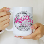 Bride's Last Disco Junggeselinnen-Abschied Geschen Kaffeetasse