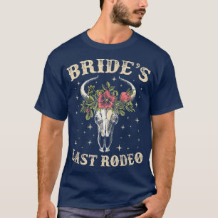 Brides Last Rodeo Bridal Junggeselinnen-Abschied M T-Shirt