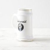 Brides Maid Bierglas (Vorderseite Links)