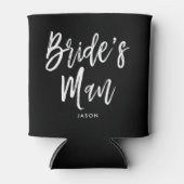 Bride's Man Script anpassbar Dosenkühler (Vorderseite)