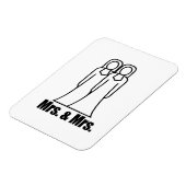 BRIDES MRS. UND MRS. - MAGNET (Linke Seite)