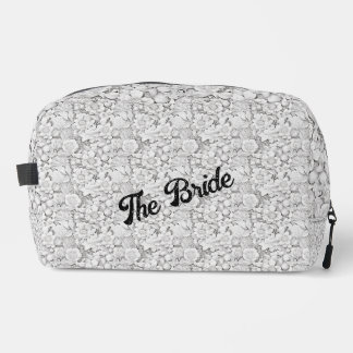 Brides personalizable Floral Waschbeutel