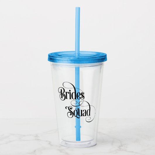 Brides Squad Acryltrinkbecher (Vorderseite)