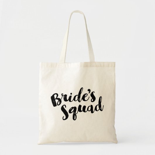 Bride's Squad Custom Brautparty Tasche (Vorne)