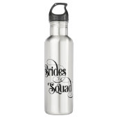 Brides Squad Edelstahlflasche (Vorderseite)