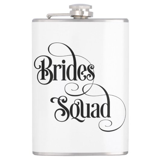 Brides Squad Flachmann (Vorderseite)