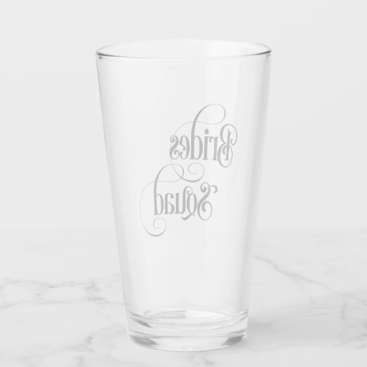 Brides Squad Glas (Rückseite)