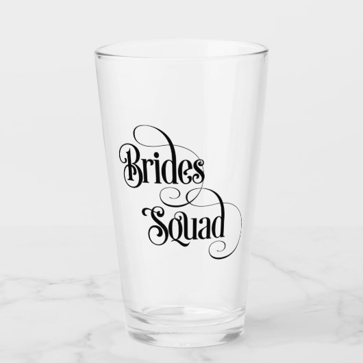 Brides Squad Glas (Vorderseite)