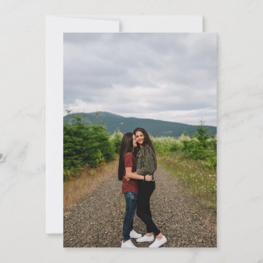 Brides Tarot Save The Date (Rückseite)