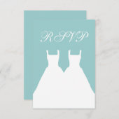 Brides UAWG RSVP Karte (Vorne/Hinten)