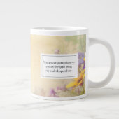 Brides Vintager Blumenjumbo Jumbo-Tasse (Rechts)