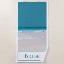 Brides White Sandy Beach Handtuch
